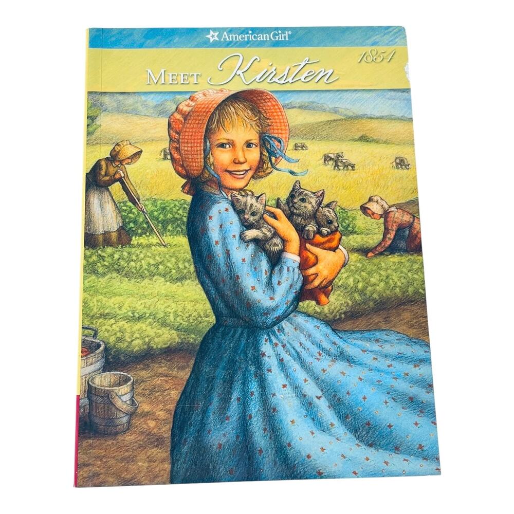 American Girl Kirsten Meet Book Historical 854 Paperback Children's Story Book